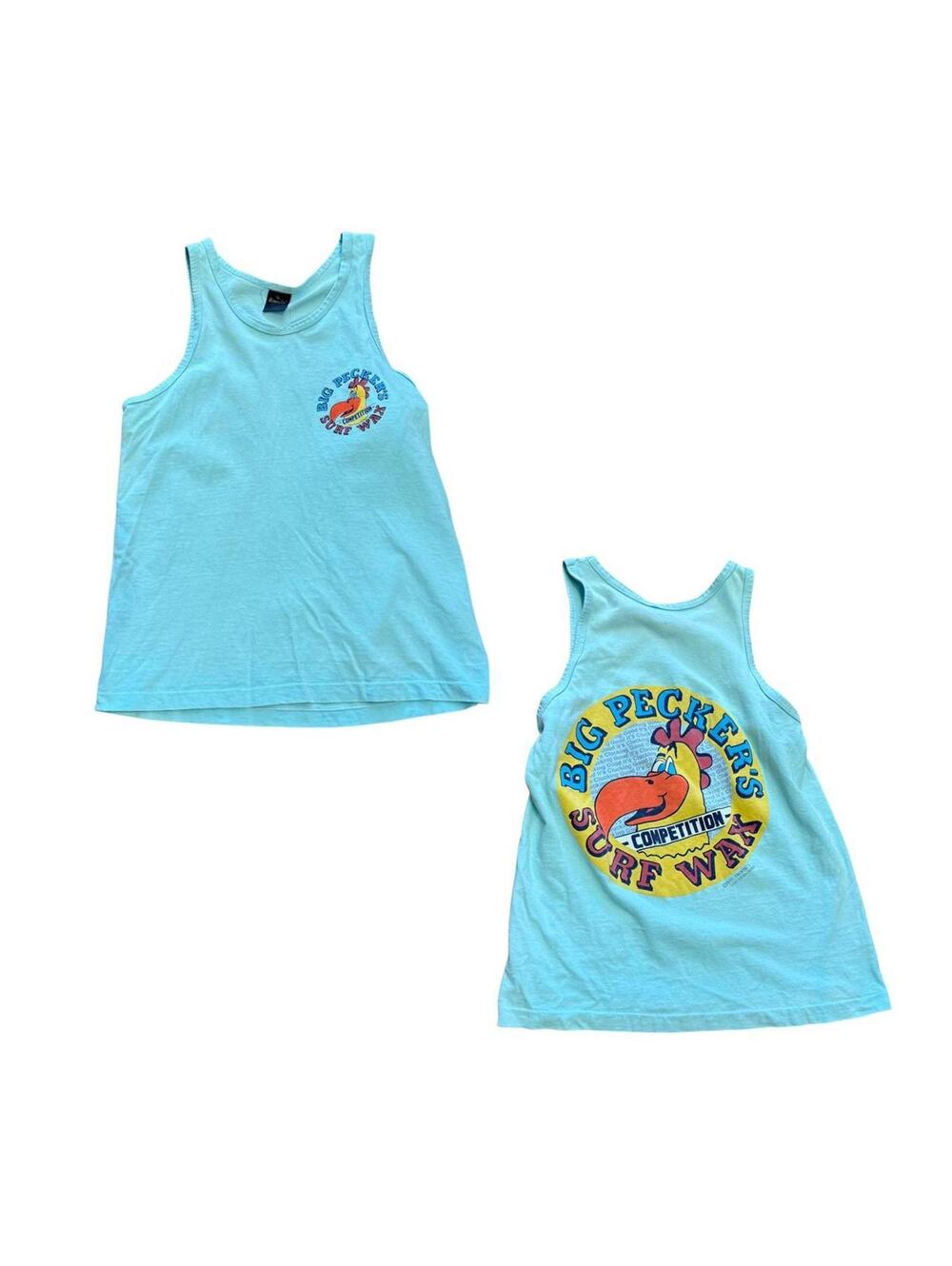 VIntage Big Pecker's Surf Wax Competition Tank